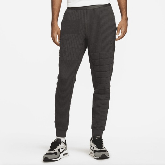 Nike-Sportswear-Therma-Fit ADV Tech Pants-Sweatpants-Charcol-Gray-Men’s-S - Picture 1 of 16
